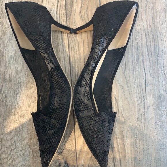 Jimmy Choo sheer black heels - Picture 4 of 5